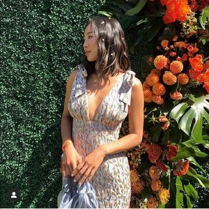 Revolve Song of Style Odette Midi Dress